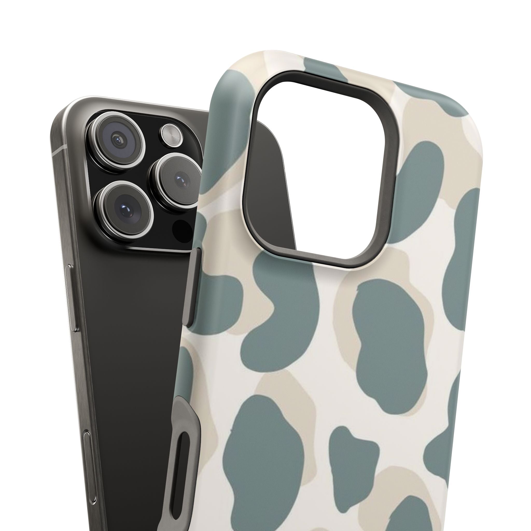 Camouflage Phone Case — Magnetic Impact-Resistant iPhone Cover