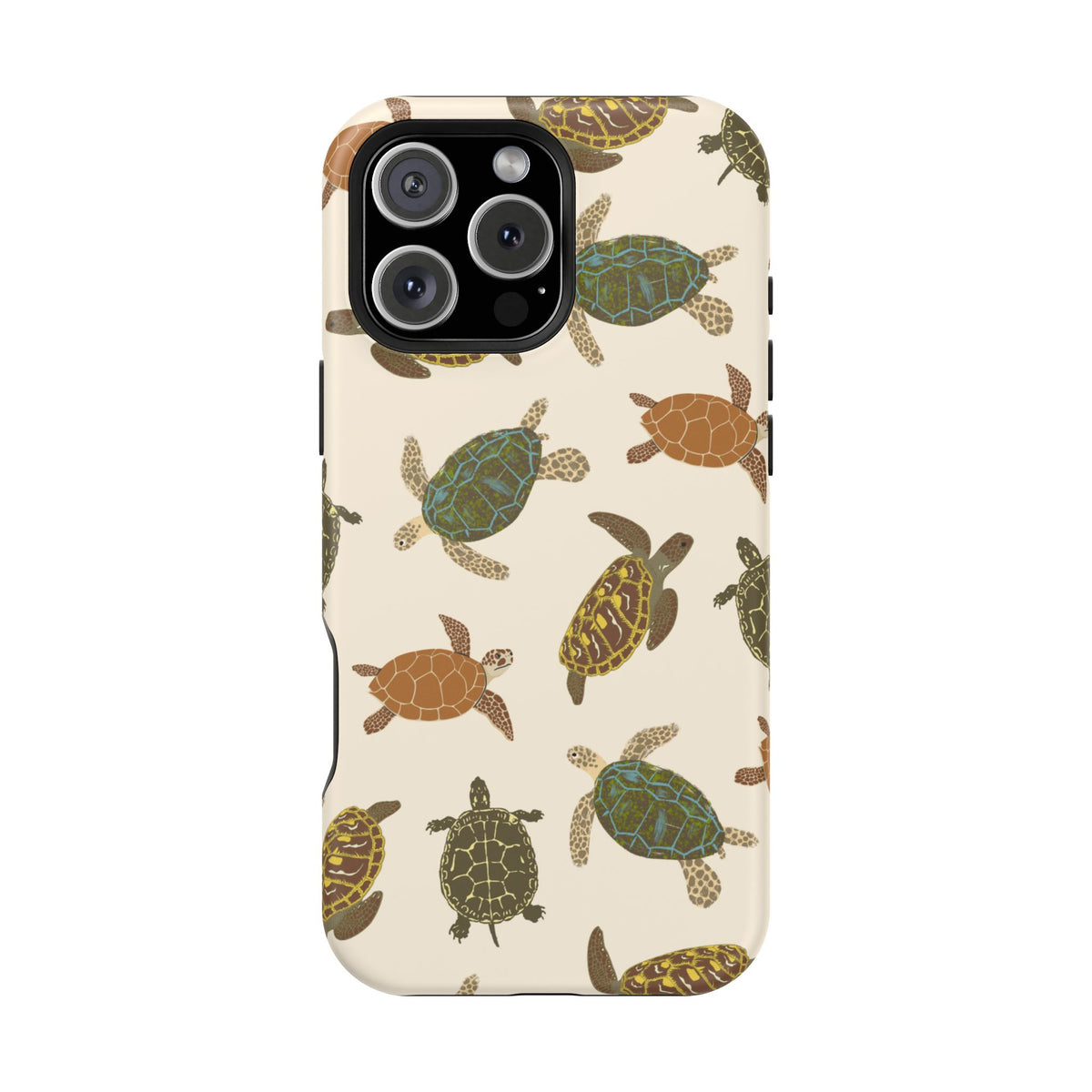 Sea Turtle Pattern Phone Case — Magnetic Impact-Resistant Phone Cover