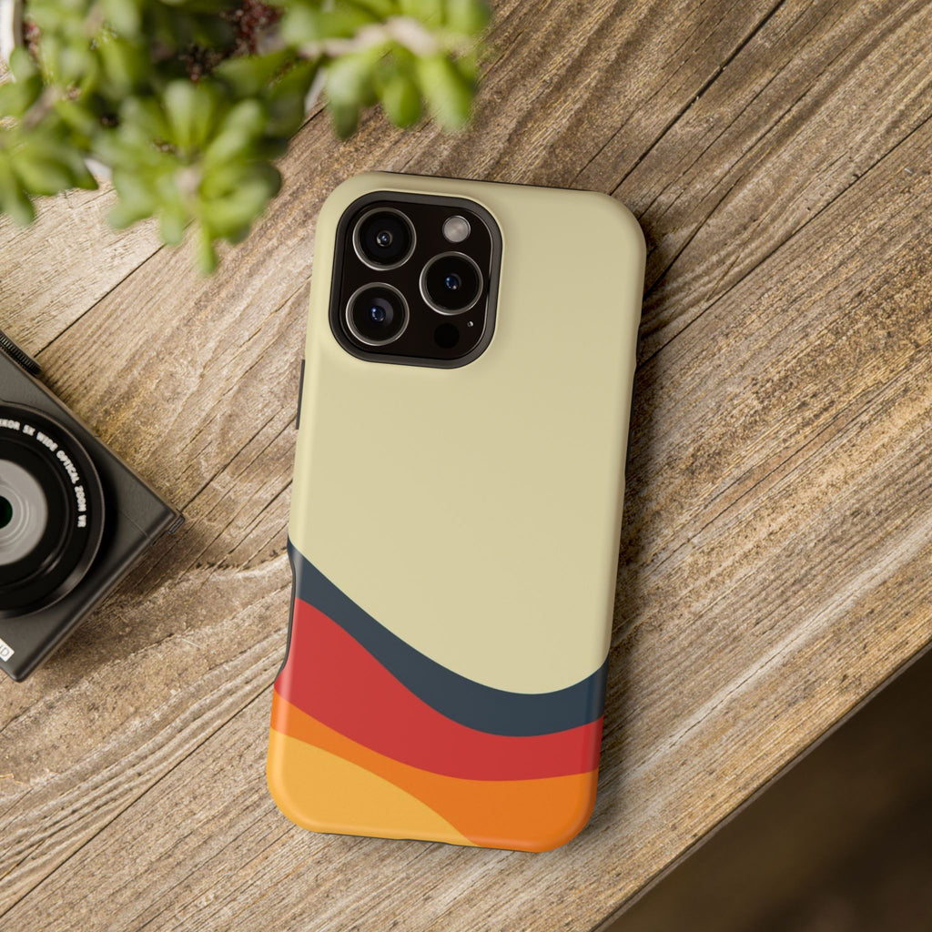 Retro Wave Magnetic Impact-Resistant Phone Case