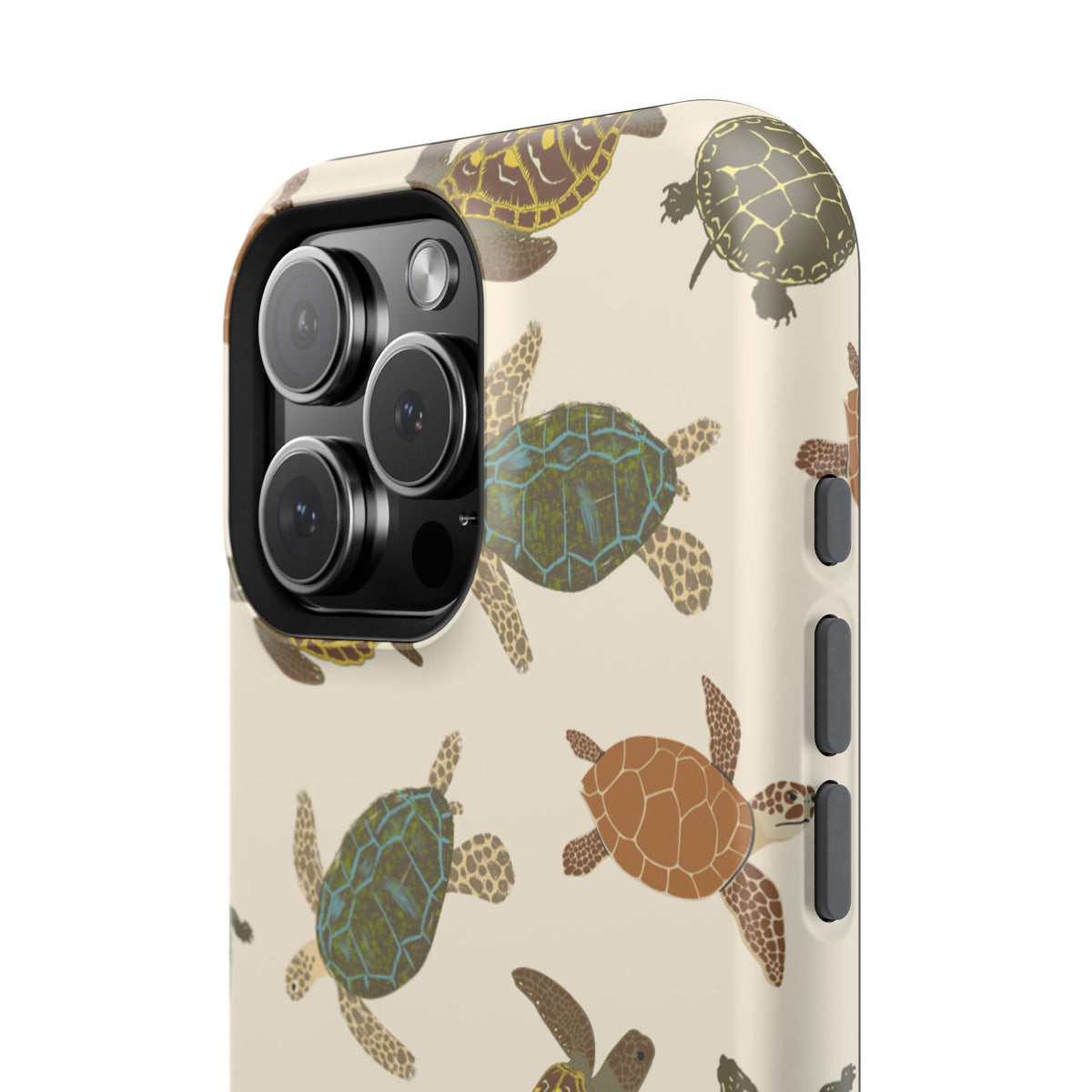 Sea Turtle Pattern Phone Case — Magnetic Impact-Resistant Phone Cover