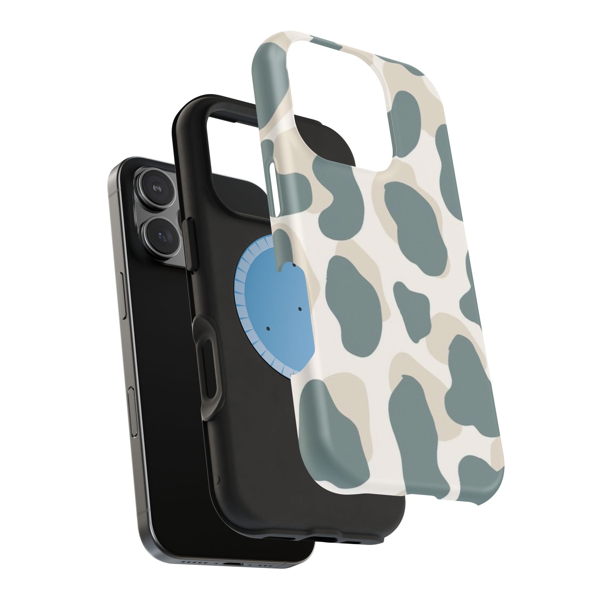 Camouflage Phone Case — Magnetic Impact-Resistant iPhone Cover