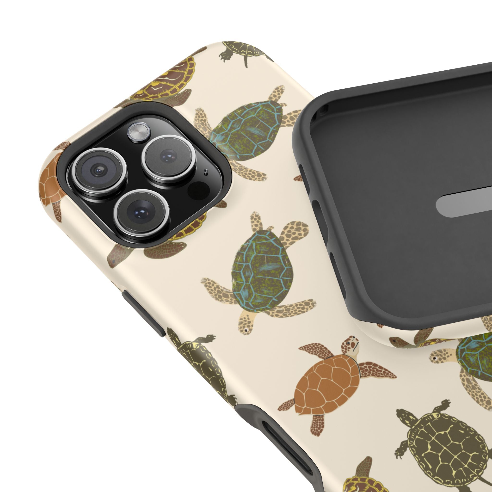 Sea Turtle Pattern Phone Case — Magnetic Impact-Resistant Phone Cover
